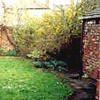 Estate agents' photo of the garden, 1996