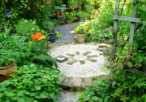 Garden view - 7 June 2008